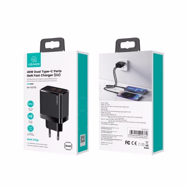شارژر یوسمز CC172 40W - تصویر 7