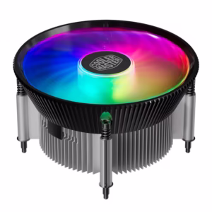 خنک‌کننده پردازنده کولر مستر مدل i70C RGB با نورپردازی ARGB، صدای کم و عملکرد قدرتمند، انتخابی عالی برای سیستم‌های مبتنی بر سوکت LGA1700 است.