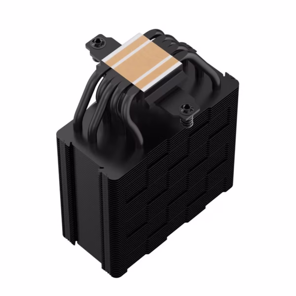 فن خنک‌کننده سیستم دیپ کول AG500 BK ARGB V2 با پنج لوله مسی، فن 120 میلی‌متری PWM و نورپردازی ARGB، عملکرد خنک‌کنندگی قدرتمند و بی‌صدا را برای پردازنده‌های اینتل و AMD ارائه می‌دهد.