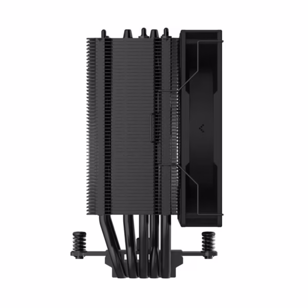 فن خنک‌کننده سیستم دیپ کول AG500 BK ARGB V2 با پنج لوله مسی، فن 120 میلی‌متری PWM و نورپردازی ARGB، عملکرد خنک‌کنندگی قدرتمند و بی‌صدا را برای پردازنده‌های اینتل و AMD ارائه می‌دهد.