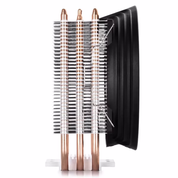 فن Deepcool GAMMAXX 300 با سه هیت‌پایپ تماس مستقیم و فن 120mm PWM، خنک‌کنندگی عالی و نویز پایین برای پردازنده‌های میان‌رده ارائه می‌دهد.