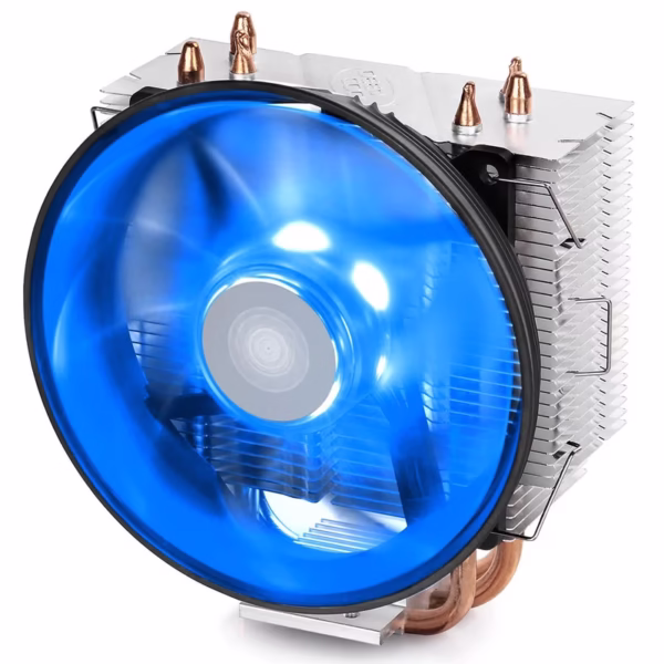 فن Deepcool GAMMAXX 300 با سه هیت‌پایپ تماس مستقیم و فن 120mm PWM، خنک‌کنندگی عالی و نویز پایین برای پردازنده‌های میان‌رده ارائه می‌دهد.