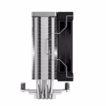فن خنککننده دیپکول DeepCool AK400 با فن 120 میلیمتری کمصدا، چهار هیتپایپ مسی و توان دفع حرارت تا 220 وات، مناسب پردازندههای Intel LGA1700 و AMD AM5.