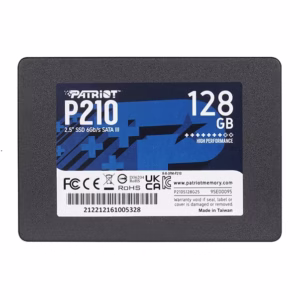 اس اس دی پتریوت P210 ظرفیت 128GB با رابط SATA III و سرعت بالا. مناسب لپ‌تاپ و کامپیوتر، با قیمت اقتصادی و عملکرد پایدار.