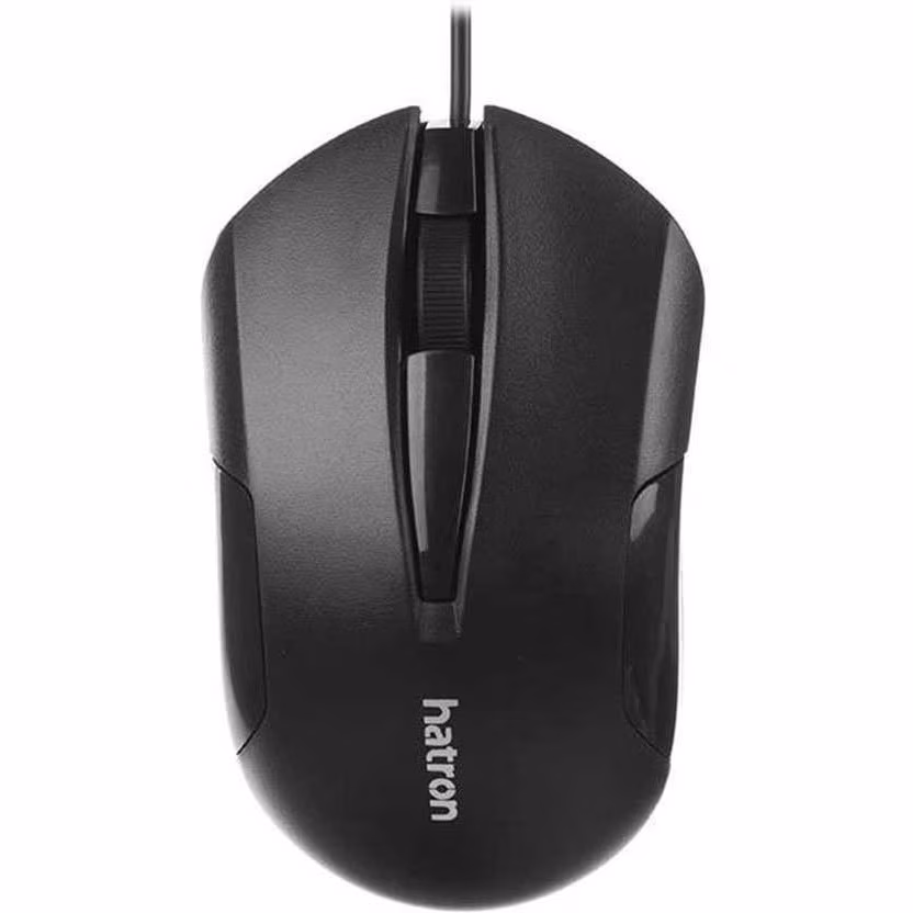 خرید ماوس هترون HM310SL؛ ماوس باسیم و کم‌صدا با دقت 1000DPI، طراحی ارگونومیک، کابل 1.5 متری و عملکرد روان. مناسب برای کاربری روزمره و اداری.