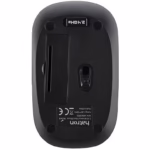 ماوس بی‌سیم هترون مدل HMW105SL با طراحی ارگونومیک، کلیک‌های بی‌صدا، دقت 1200DPI و اتصال بی‌سیم با دانگل USB؛ مناسب کارهای روزمره، اداری و دانشجویی.