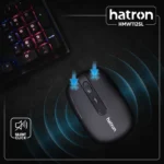 ماوس بی‌سیم هترون مدل HMW112SL با طراحی ارگونومیک، اتصال بی‌سیم 2.4GHz، دقت قابل تنظیم 1600 DPI و سازگاری با ویندوز و مک، گزینه‌ای اقتصادی و کاربردی برای استفاده روزمره و اداری است