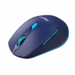 خرید ماوس بیسیم هترون HMW122SL با طراحی ارگونومیک، کلیکهای کمصدا و اتصال USB ۲.۴ گیگاهرتز. مناسب کارهای روزمره، اداری و خانگی با دقت قابل تنظیم DPI