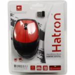 خرید ماوس بیسیم هترون HMW395SL – موس سبک، بیصدا و ارگونومیک با دقت 1200 DPI، اتصال بیسیم ۲.۴ گیگاهرتز و نصب آسان Plug & Play.