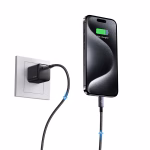 کابل شارژ و دیتای یوسمز SJ661 با توان 60 وات، انتقال داده 480Mbps و طول 1.2 متر؛ مقاوم، مناسب شارژ سریع و سازگار با دستگاه‌های USB-C.