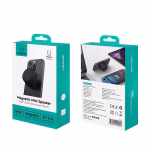 اسپیکر بلوتوثی یوسمز YX016 با توان 5 وات، بلوتوث 5.4، باتری 700mAh، صدای 360 درجه، قابلیت TWS و اتصال مغناطیسی؛ کوچک، سبک و قابل حمل.