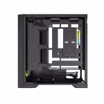 کیس لاجیکی LogiKey C634B با پنل شیشه‌ای، بدنه SPCC، پشتیبانی از مادربرد E-ATX و ATX، کارت گرافیک تا 415mm و 4 فن پیش‌فرض، مناسب سیستم گیمینگ.