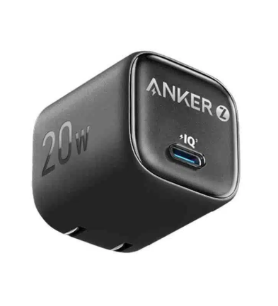 شارژر انکر Zolo A2699 با توان 20 وات، فناوری GaN، پورت USB-C و پشتیبانی از PD 3.0؛ شارژ سریع، طراحی کوچک و مناسب گوشی و تبلت.
