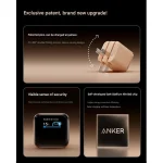 خرید شارژر دیواری انکر Nano A121D 45W با توان 45 وات، پورت USB-C، فناوری PD و PPS، نمایشگر هوشمند، طراحی کوچک و دوشاخه تاشو؛ مناسب شارژ سریع گوشی و تبلت.
