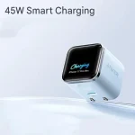 خرید شارژر دیواری انکر Nano A121D 45W با توان 45 وات، پورت USB-C، فناوری PD و PPS، نمایشگر هوشمند، طراحی کوچک و دوشاخه تاشو؛ مناسب شارژ سریع گوشی و تبلت.