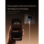 خرید شارژر دیواری انکر Nano A121D 45W با توان 45 وات، پورت USB-C، فناوری PD و PPS، نمایشگر هوشمند، طراحی کوچک و دوشاخه تاشو؛ مناسب شارژ سریع گوشی و تبلت.